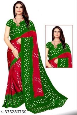 Best Georget Soft Printed Sareegeorget