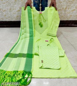 Cotton Kurti Pant Set