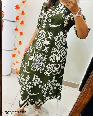 New Style Rayon Kurti For Women