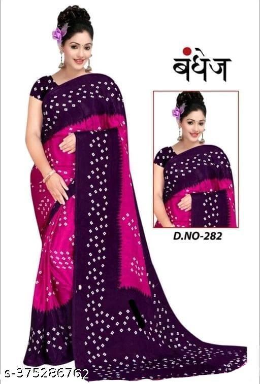Best Soft Printed Saree Georgette