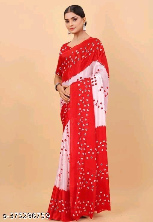 Best Silk Soft Printed Saree For Party Wear And Daily Wear