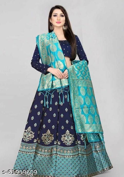 Blue Teal Premium Designer Lehenga Choli