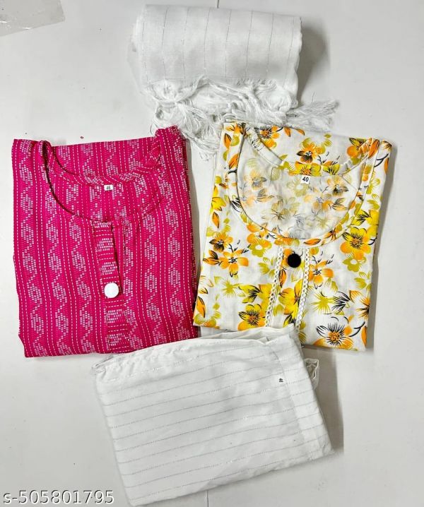 Cottan Kurti Combo