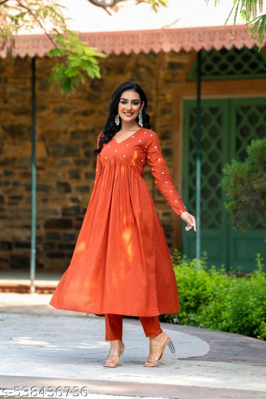 Cut And Women 2 Piece Summer Outfits Co Ord Set With Pant V Neck 34 Sleves Indian Co Ord Set Indian