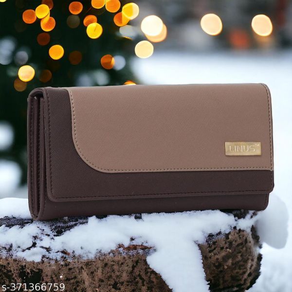 Hand Wallet For Women Stylish Clutch Foux Leather Purse With Card Slots Phone Pocket For College And Office