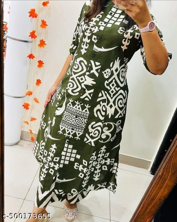 New Style Rayon Kurti For Women