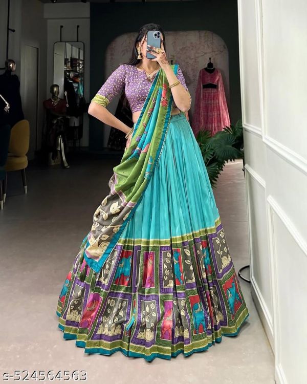 Patola Lehenga Choli 2025 Premium Lahengha Choli Raas Garba Chaniya Choli