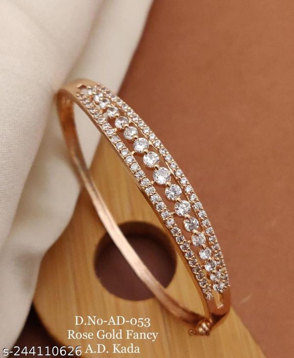 Rose Gold Ad Bracelet Kada