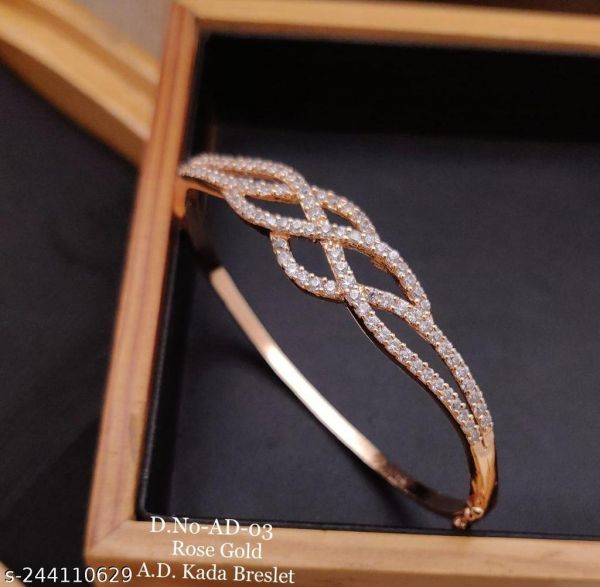 Rose Gold Ad Bracelet Kada