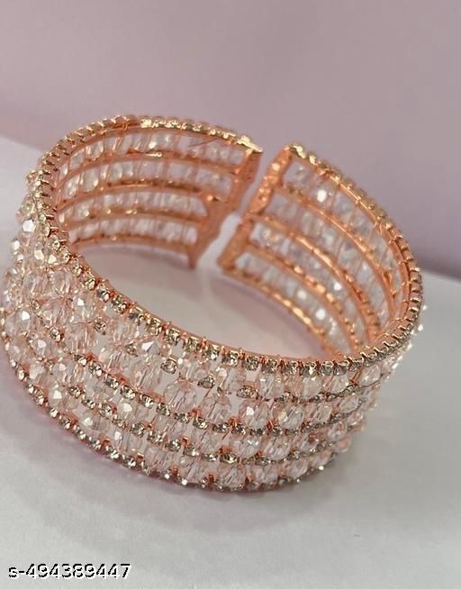 Rose Gold Fancy Bracelet For The Woman And Girls