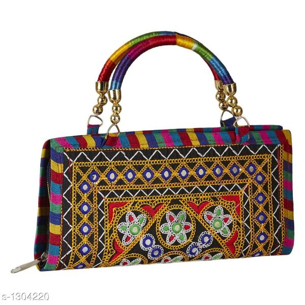 Trendy Womens Multicolor Clutch
