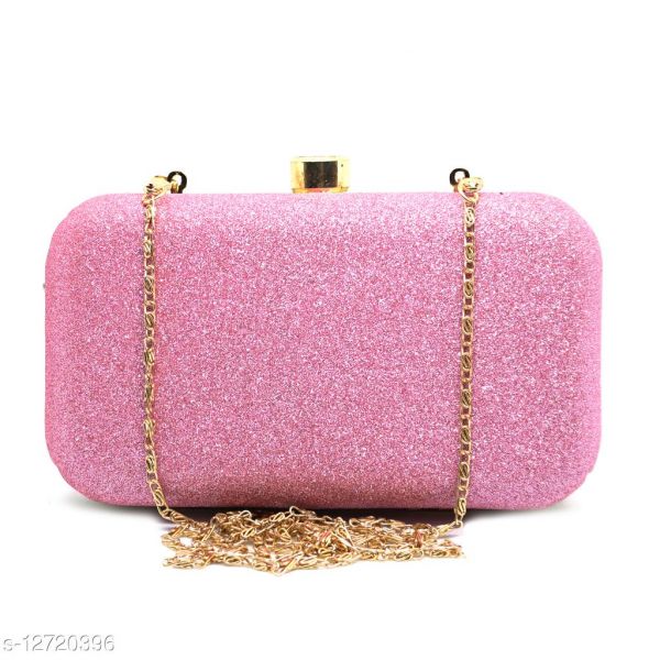 Trendy Womens Pink Clutch