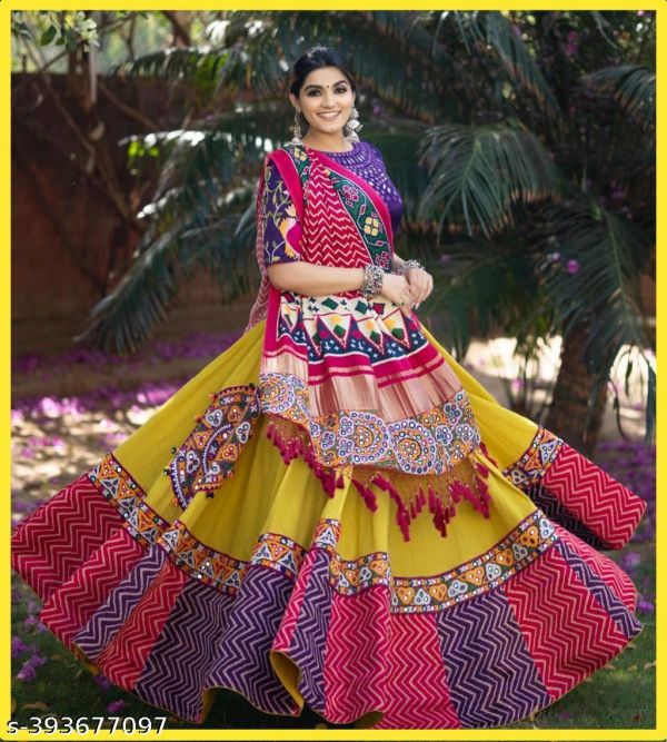 Women S Haldi Special Chaniya Choli Lahenga Choli