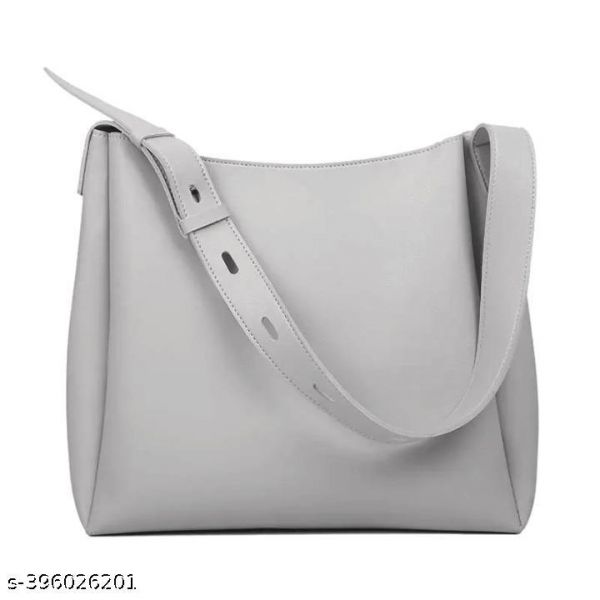 Women Tote Bag Faux Leather Handbags Casual Ladies Shoulder Bags For Shopping. With 1 Big Compartment