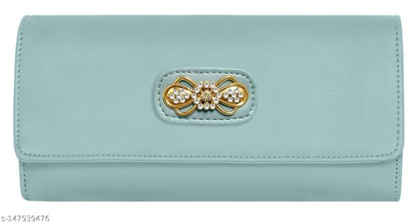 Womens And Girls Synthetic Pu Leather Mobile Hand Clutch Handbag Handwallet Purses